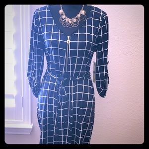 Belted Midi Dress